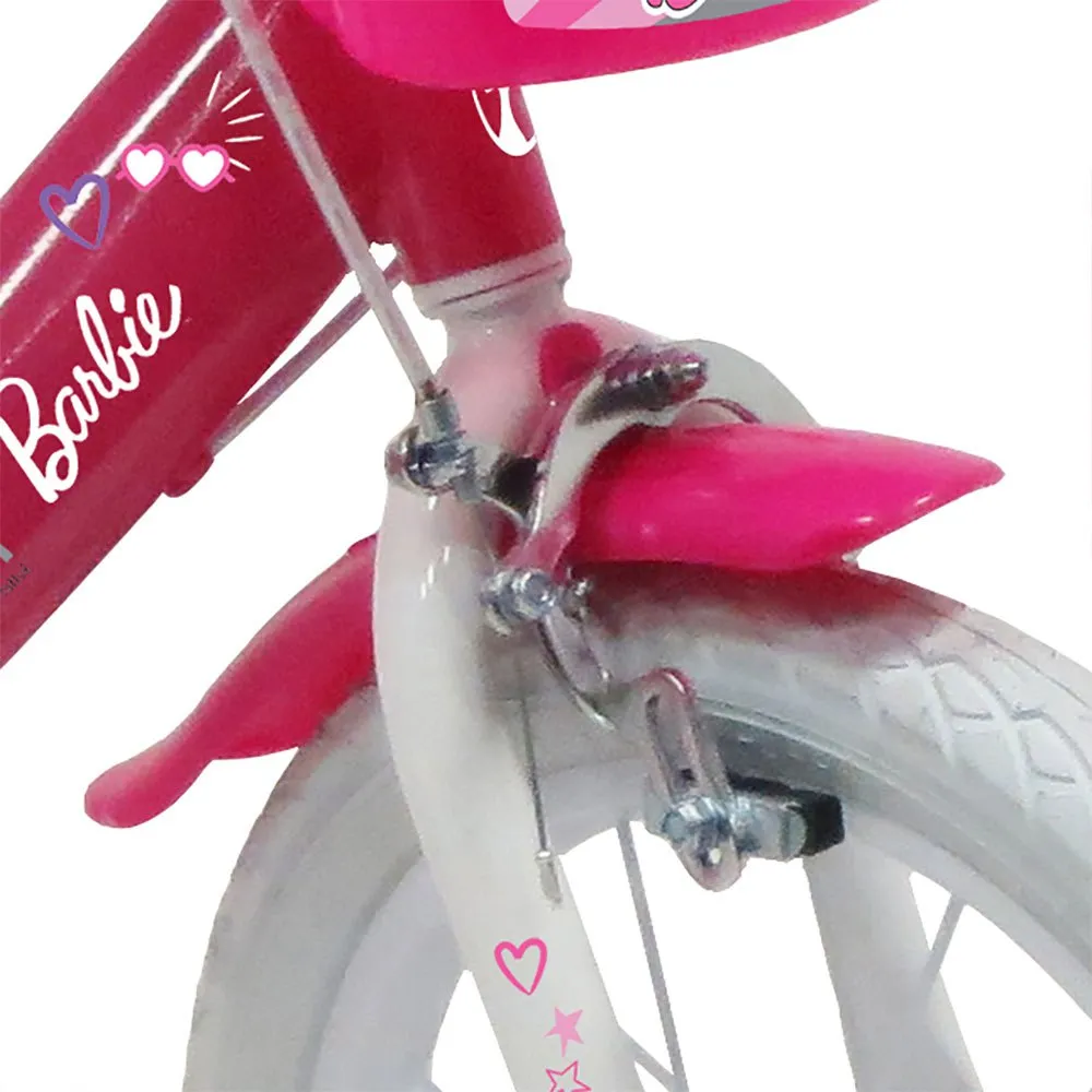 Barbie 14´´ Cykel, Pink / white, One Size Barbie 14´´ Cykel, Pink / white, One Size