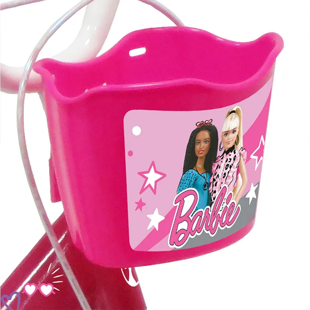 Barbie 14´´ Cykel, Pink / white, One Size Barbie 14´´ Cykel, Pink / white, One Size