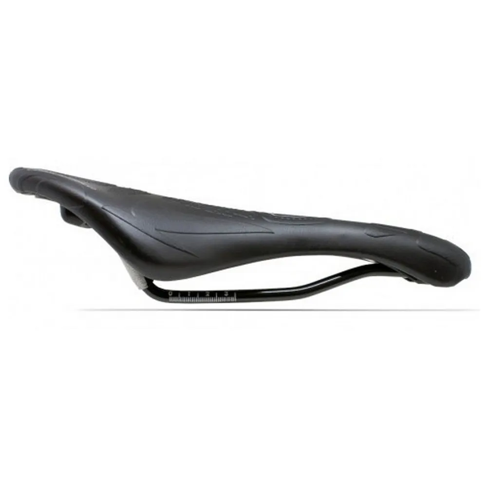 Barbieri Gravel Short Cykelsadel, Black, 140mm