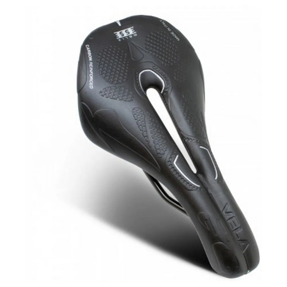Barbieri Gravel Short Cykelsadel, Black, 140mm