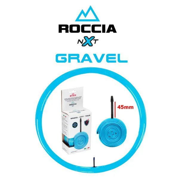 Barbieri Roccia Gravel Presta 45 Mm Innerslang, Blue, 700, 35-45 Barbieri Roccia Gravel Presta 45 Mm Innerslang, Blue, 700, 35-45