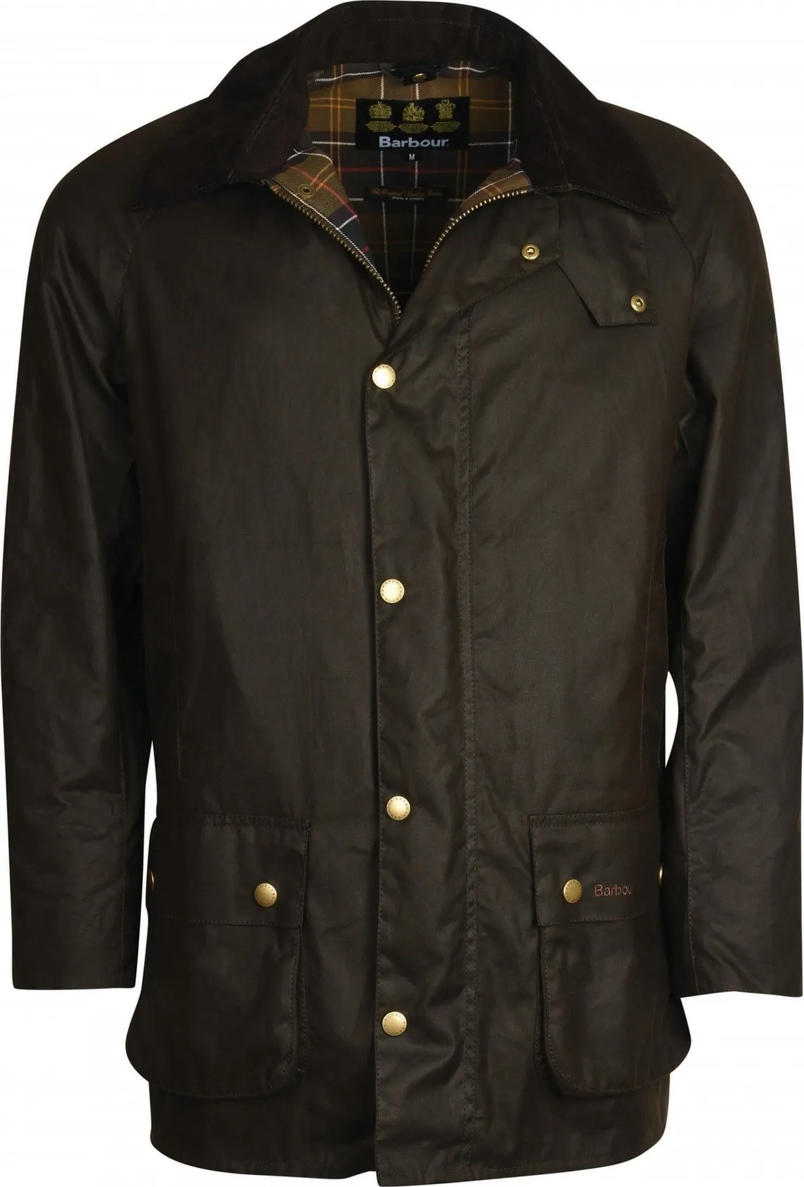 Barbour Men's Beausby Wax Jacket, Olive