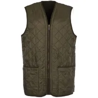 Barbour Men's Polarquilt Waistcoat Zip-In Barbour Men's Polarquilt Waistcoat Zip-In