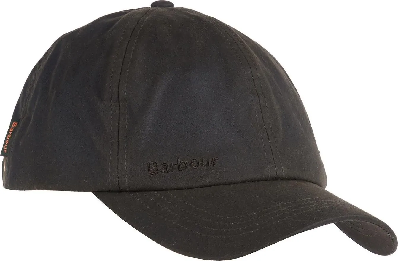 Barbour Men's Wax Sports Cap, Olive