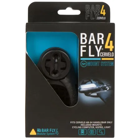 Barfly Bar Fly 4 Cervelo Styrfäste För Cykelcomputer, Black, One Size