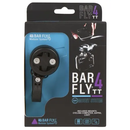 Barfly The Bar Fly 4 Tt Styrfäste För Cykelcomputer, Black, One Size