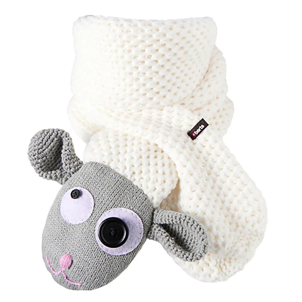 Barts Animal Halsduk, Cream, One Size
