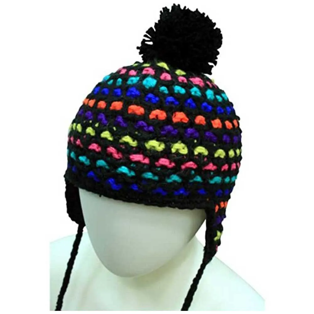 Barts Disco Inka Mössa, Black, One Size