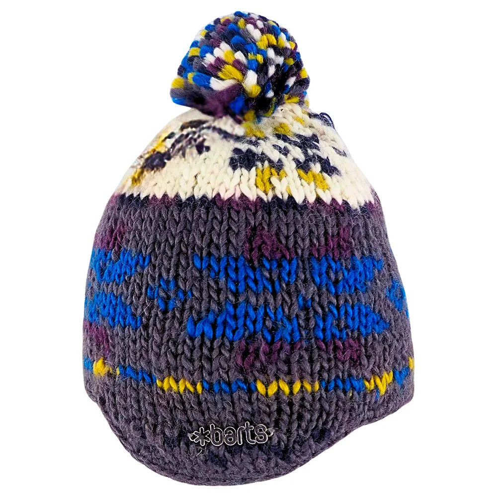 Barts Fjord Earflap Mössa, Dark grey, 53cm