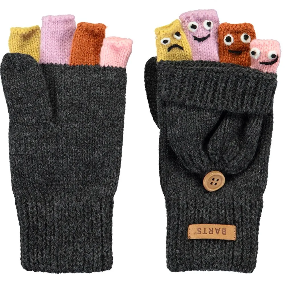 Barts Puppet Bum Handskar, Heather, XL
