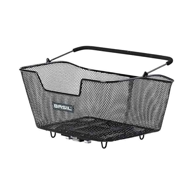Basil Base M MIK Fahrradkorb, Black, One Size
