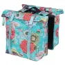 Basil Bloom Field Mik Sidoväskor 28-35l, Blue / flowers, One Size