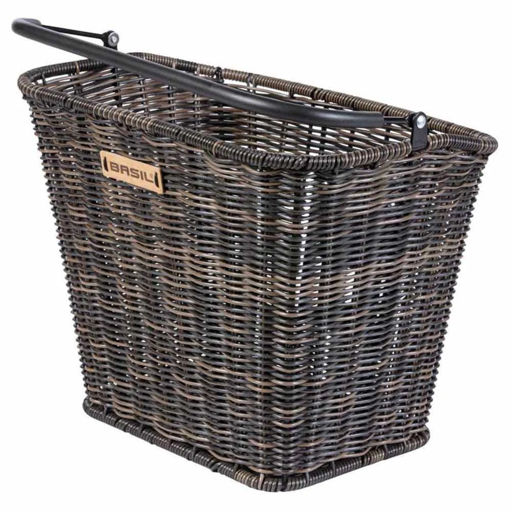 Basil Bremen Rattan Fix 18l Korg, Dark brown, One Size