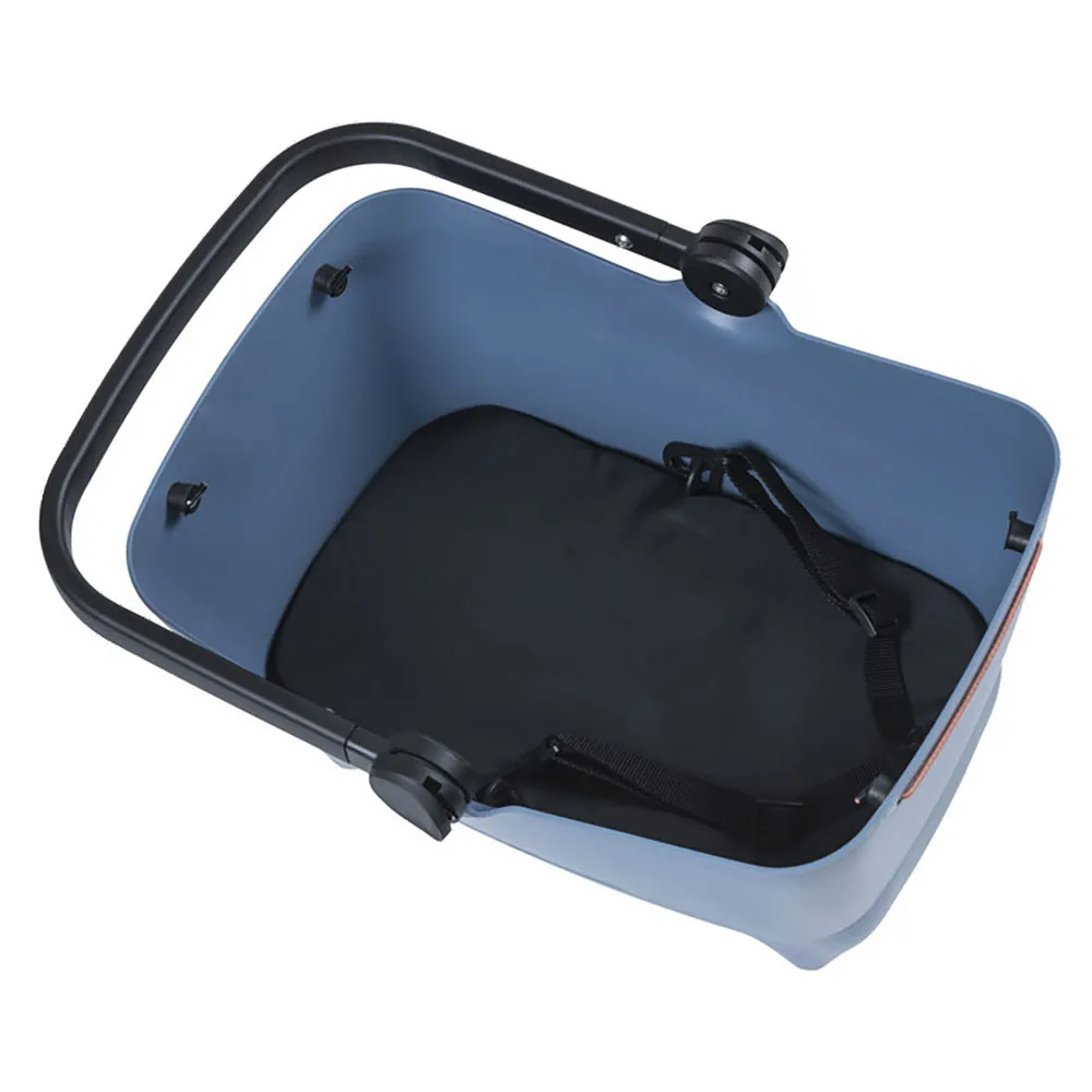 Basil Buddy MIK Hundefahrradkorb, Faded blue, One Size