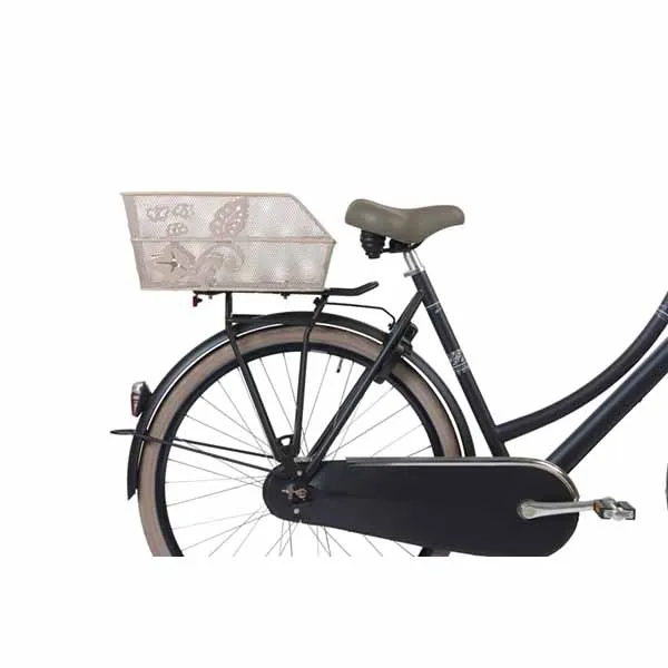 Basil Cento Flower 19l Bakre Korg, Silver, One Size