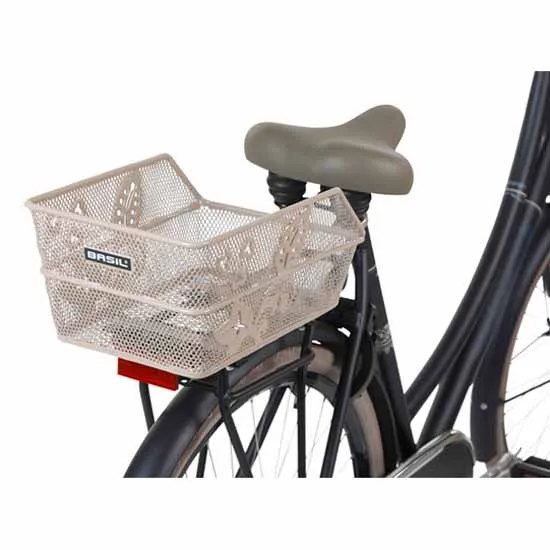 Basil Cento Flower S 11.5l Bakre Korg, Silver, One Size Basil Cento Flower S 11.5l Bakre Korg, Silver, One Size