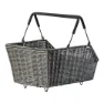 Basil Cento Rattan Look Mik 2.0 Bakre Korg, Black, One Size