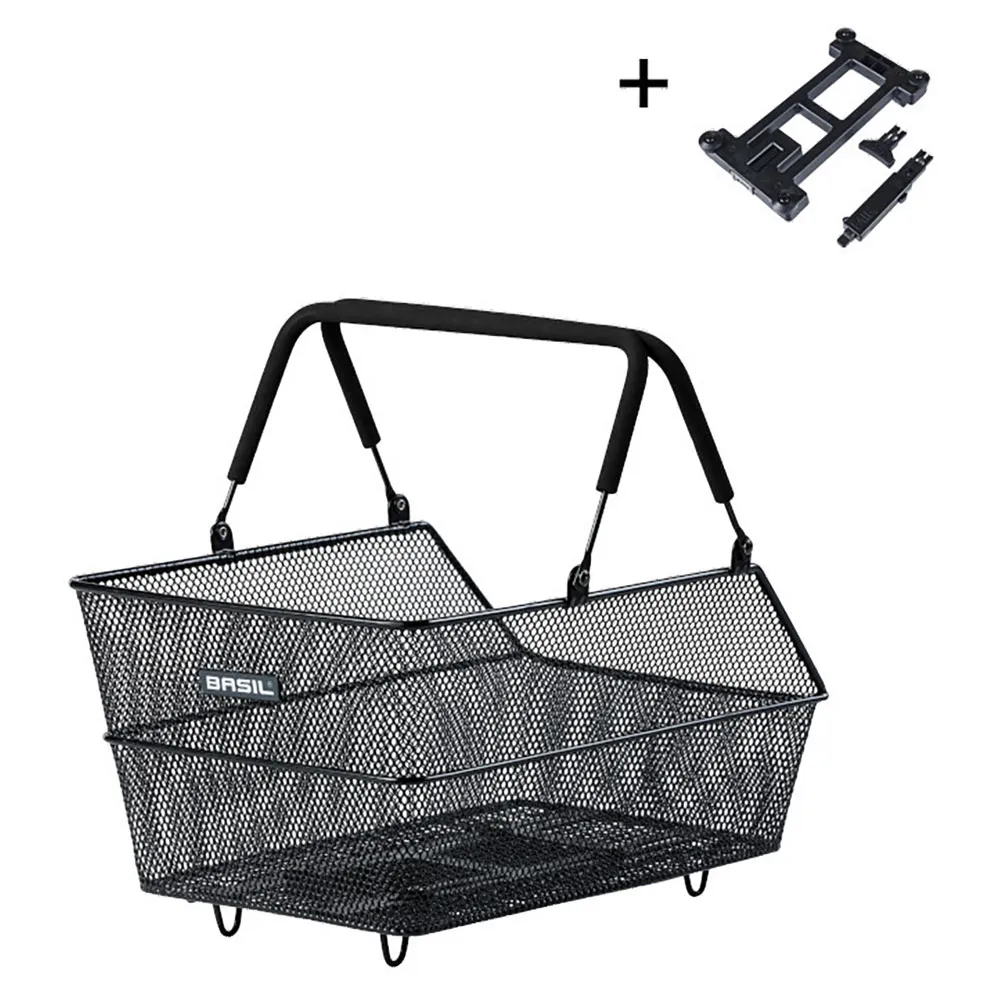 Basil Cento S Mik Bakre Korg 20l, Black, One Size