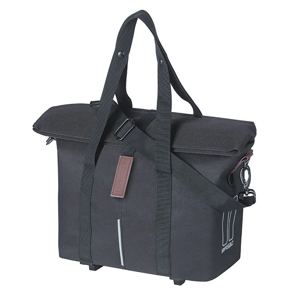 Basil City Mik Klickfix Väska 8-11l, Black, One Size