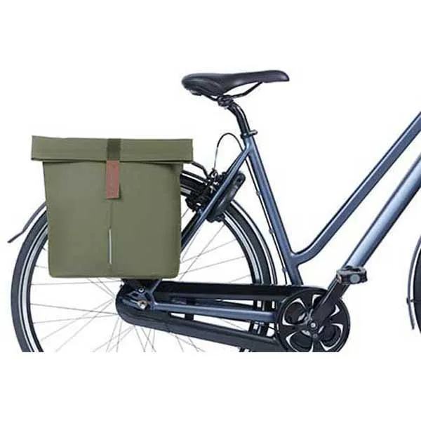Basil City Mik Sidoväskor 28-32l, Moss green, One Size Basil City Mik Sidoväskor 28-32l, Moss green, One Size