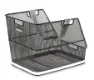 Basil Class Korg till Pakethållare med Remmar, Black, One Size