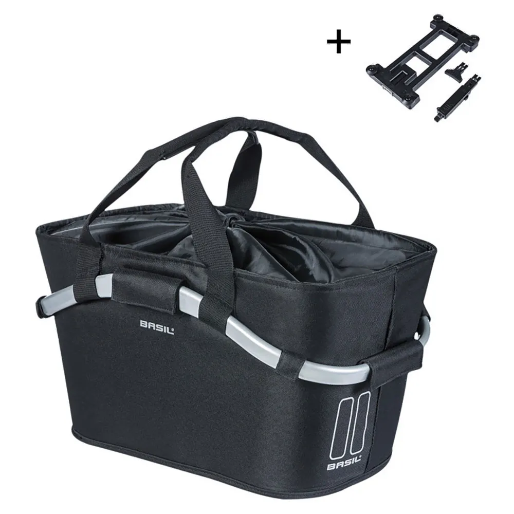 Basil Classic Carry All Mik Bakre Korg 22l, Black, One Size Basil Classic Carry All Mik Bakre Korg 22l, Black, One Size