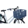Basil Crate L Framkorg, Blue, One Size