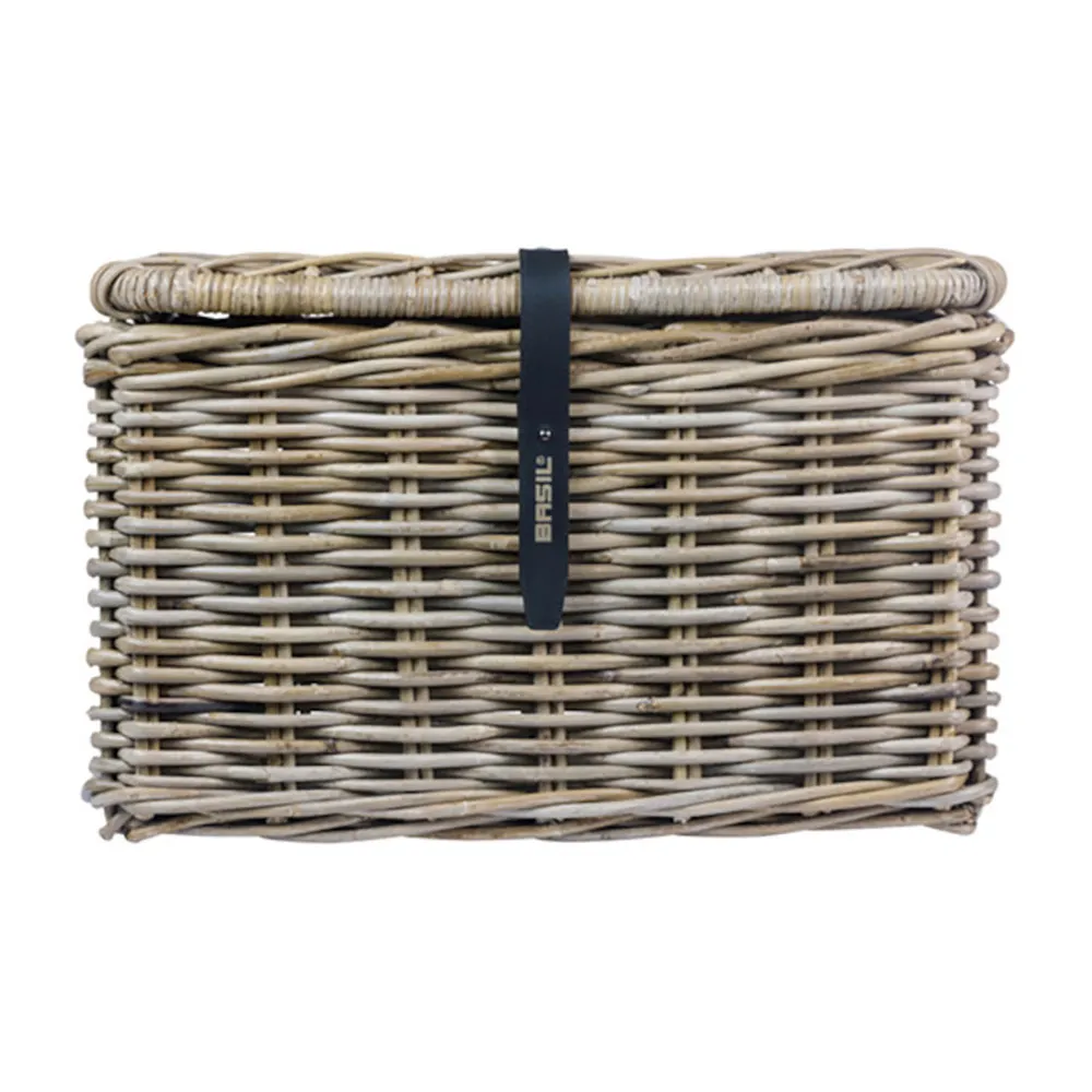 Basil Dax L Framkorg, Wicker, One Size
