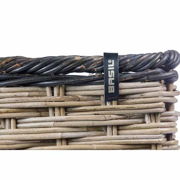 Basil Dijon S Framkorg, Black, One Size