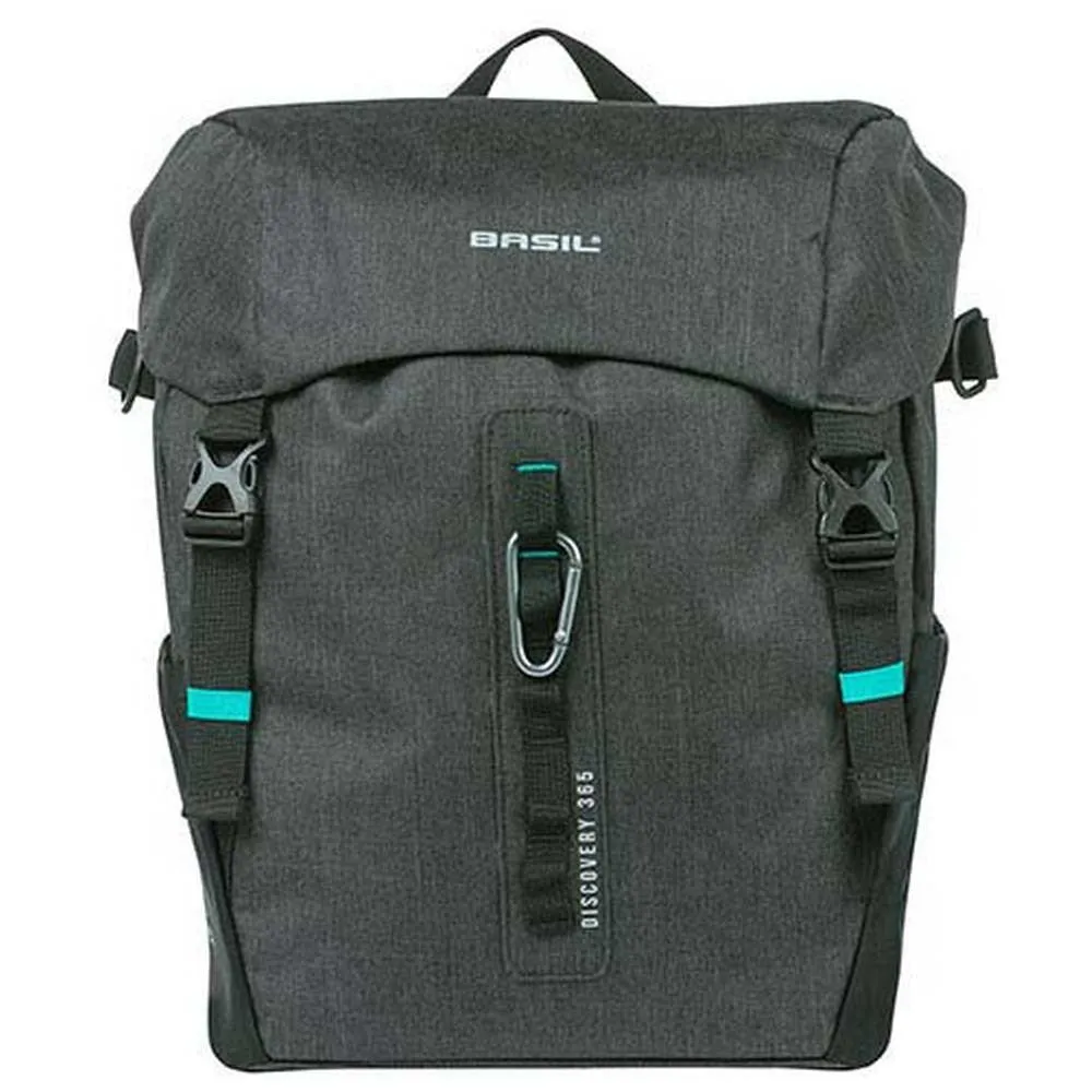 Basil Discovery 365d Hook-on Sidoväska 20l, Black, One Size