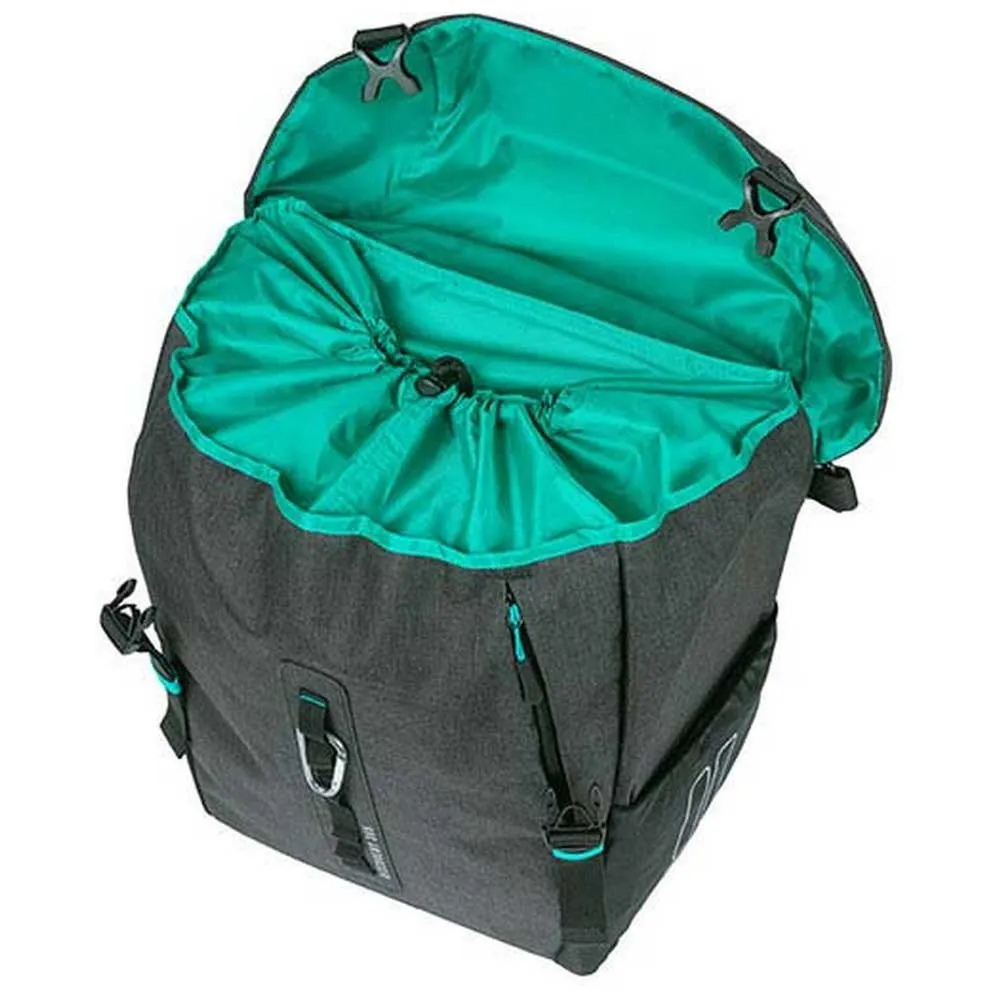 Basil Discovery 365d Hook-on Sidoväska 20l, Black, One Size