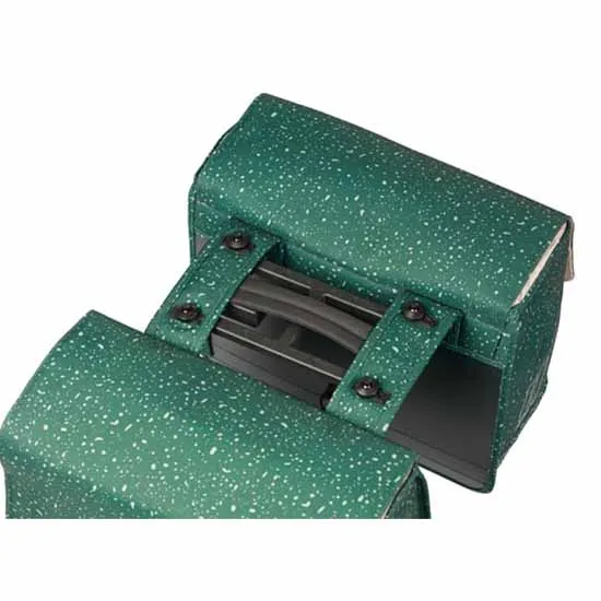 Basil Flair Double City Mik 2.0 35l Sidoväskor, Green, One Size