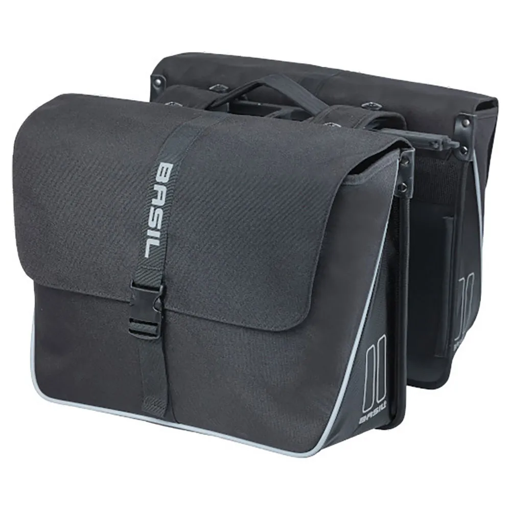 Basil Forte Mik Sidoväskor 35l, Black, One Size