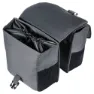 Basil Go Double Sidoväskor 32l, Grey, One Size