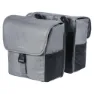 Basil Go Double Sidoväskor 32l, Grey, One Size
