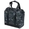 Basil Grand Flower Hook-on Sidoväska 23l, Black / white, One Size