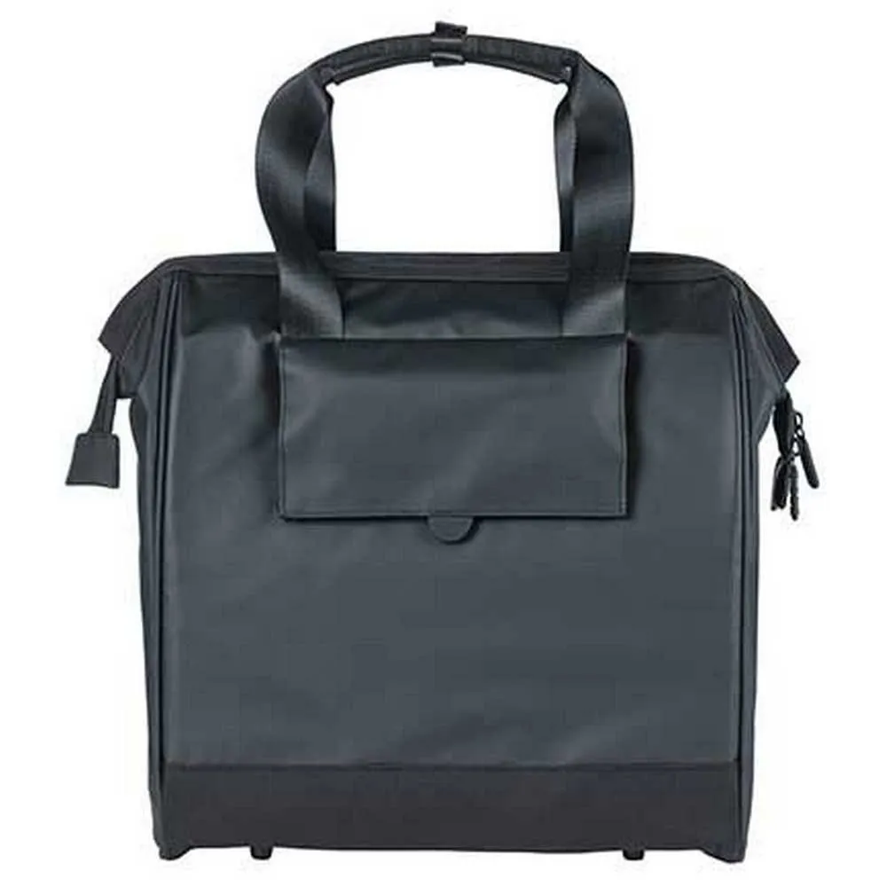 Basil Grand Tarpaulin Hook-on Sidoväska 23l, Black / white, One Size