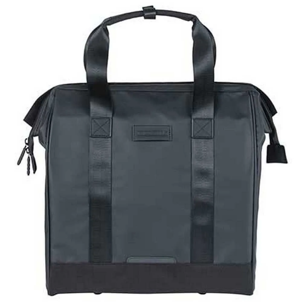Basil Grand Tarpaulin Hook-on Sidoväska 23l, Black / white, One Size