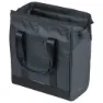 Basil Grand Tarpaulin Hook-on Sidoväska 23l, Black / white, One Size