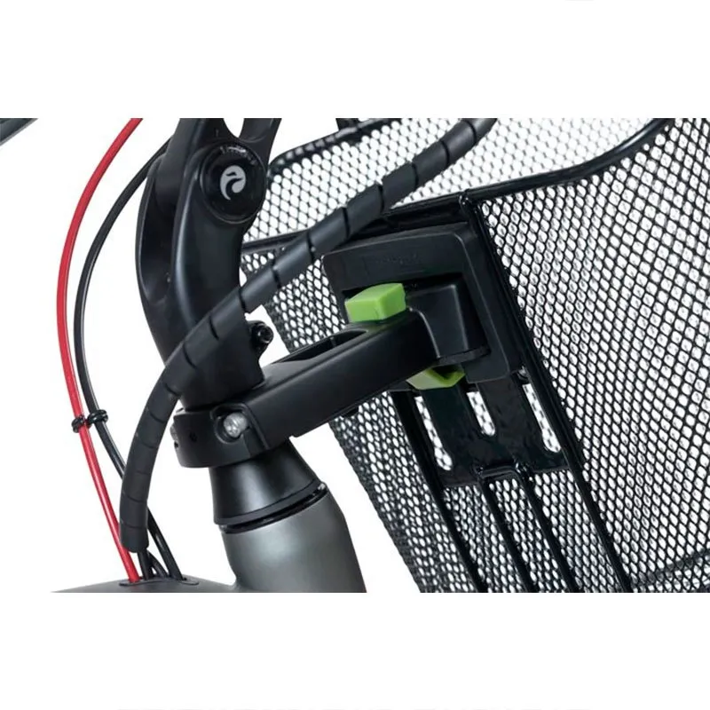 Basil Klickfix Ahead Stem Korgmontering, Black, One Size
