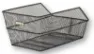 Basil korg till pakethållare CENTO 45x30x20, Black, One Size