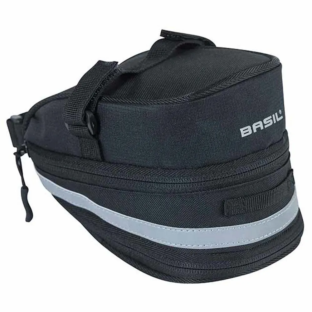 Basil Mada Sadeltaske 1l, Black, One Size