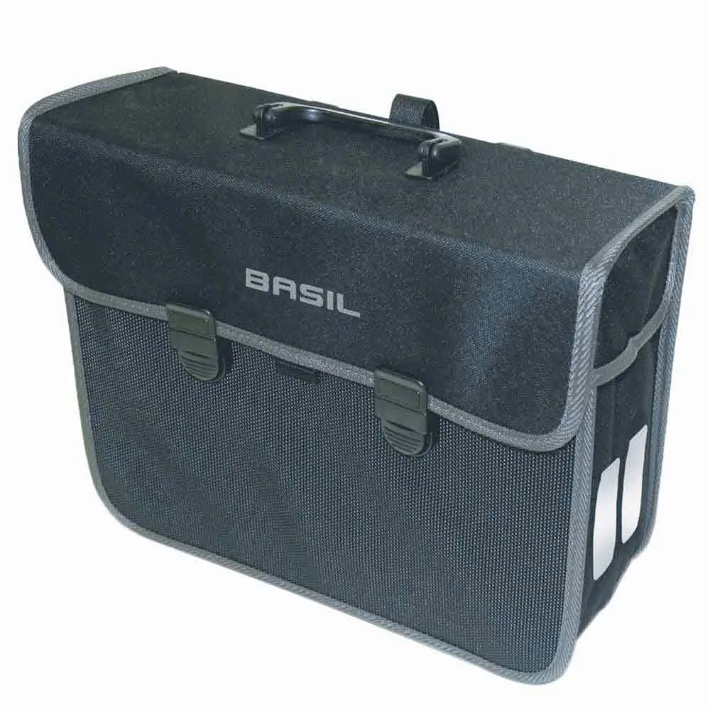 Basil Malaga 13l Sidoväskor, Black, One Size Basil Malaga 13l Sidoväskor, Black, One Size