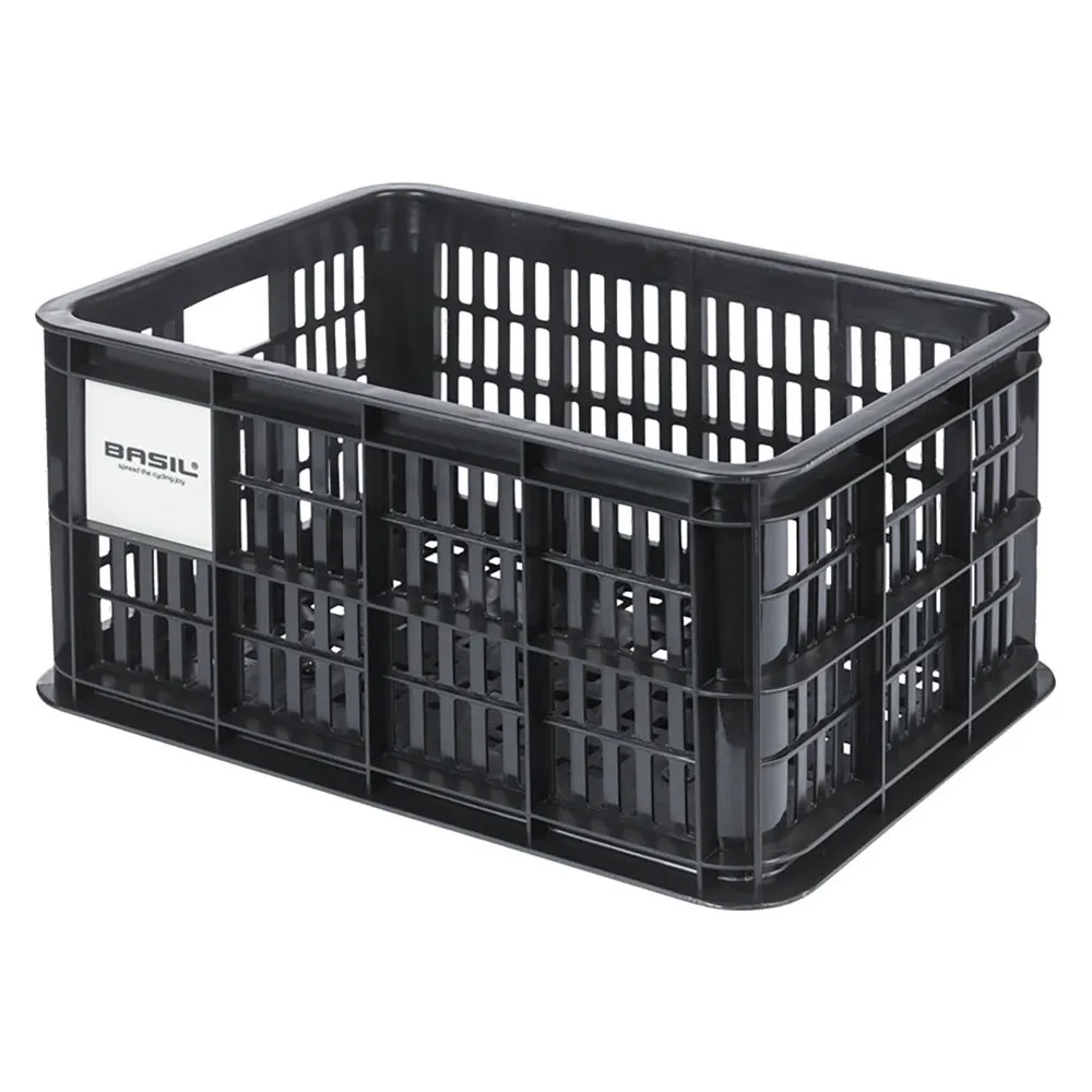 Basil Mik L Bakre Korg, Black, One Size