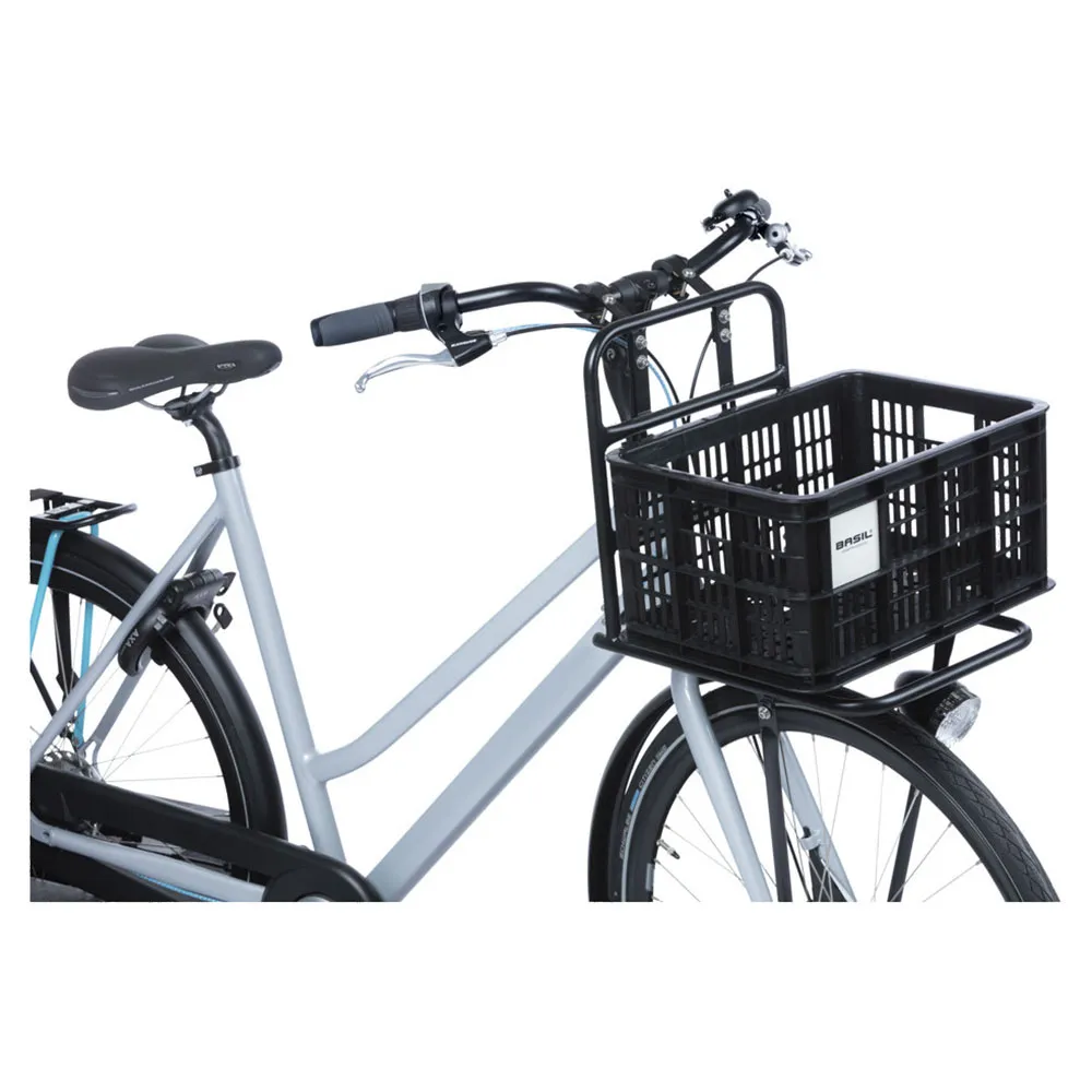 Basil Mik L Bakre Korg, Black, One Size