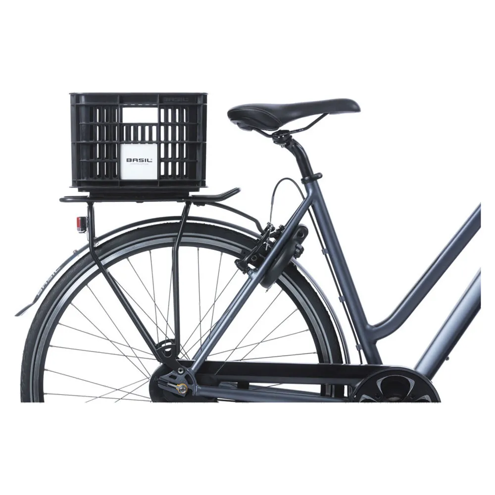 Basil Mik L Bakre Korg, Black, One Size