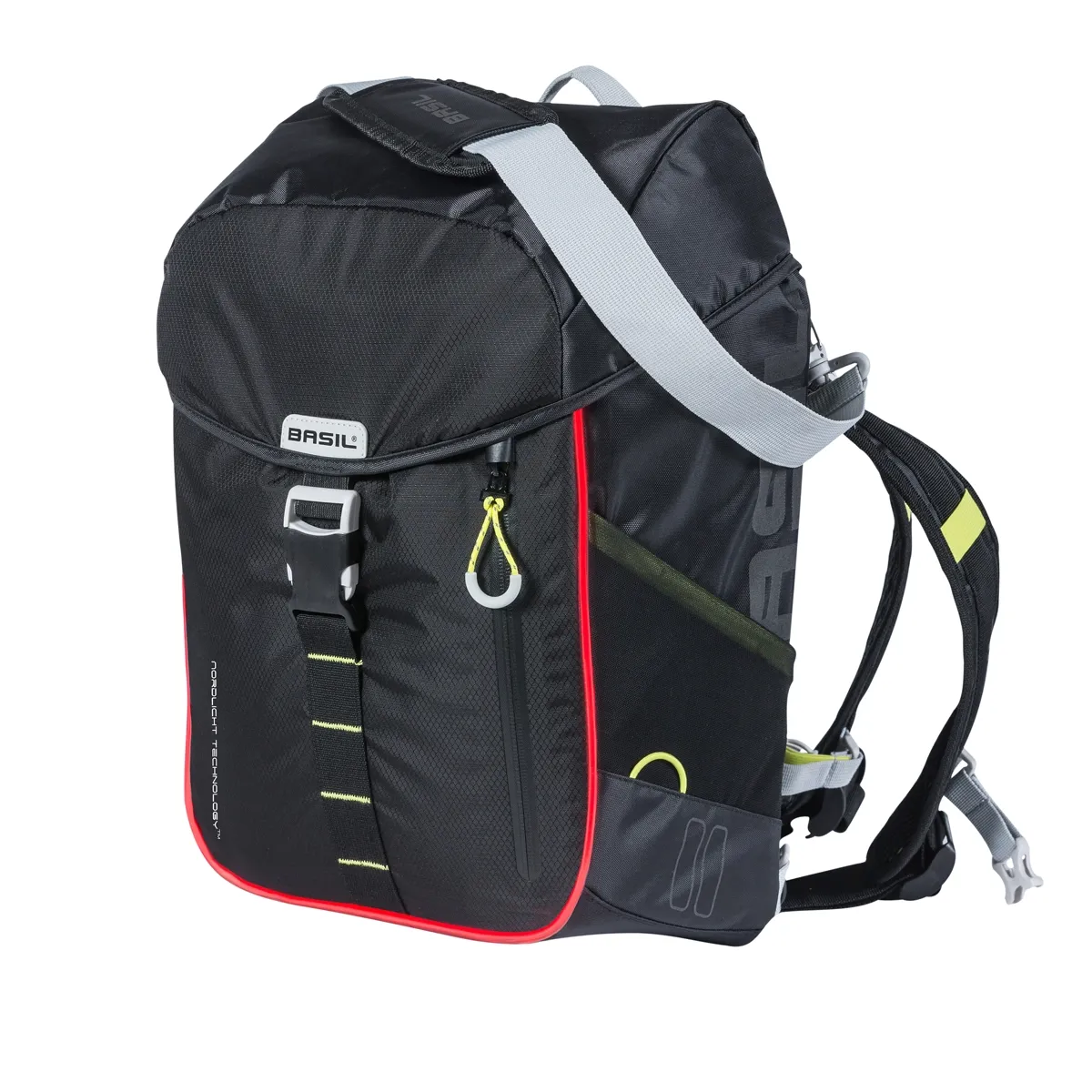 Basil Miles BackPack Sidoväske, Grön 1 Basil Miles BackPack Sidoväske, Grön 1
