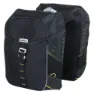 Basil Miles Double Sidoväskor 32l, Black / lime, One Size