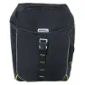 Basil Miles Double Sidoväskor 32l, Black / lime, One Size