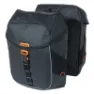 Basil Miles Tarpaulin 34l Sidoväskor, Black / orange, One Size